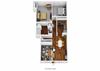 2bedroom floor plan 2bedroom floor plan at SoDel, Kettering, OH